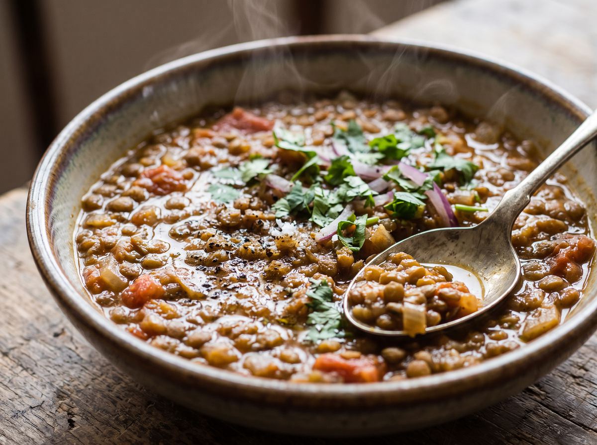 Filipino Lentil Bowl