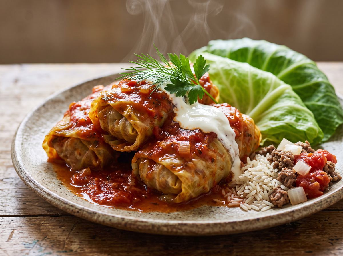 Golubtsi Cabbage Rolls
