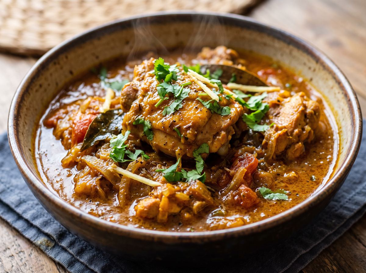 Indian Chicken Curry Pot