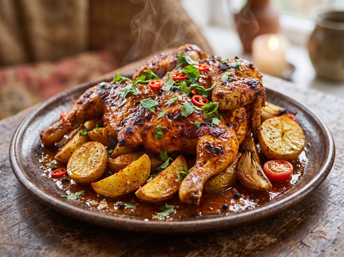 Indian Chicken Roast