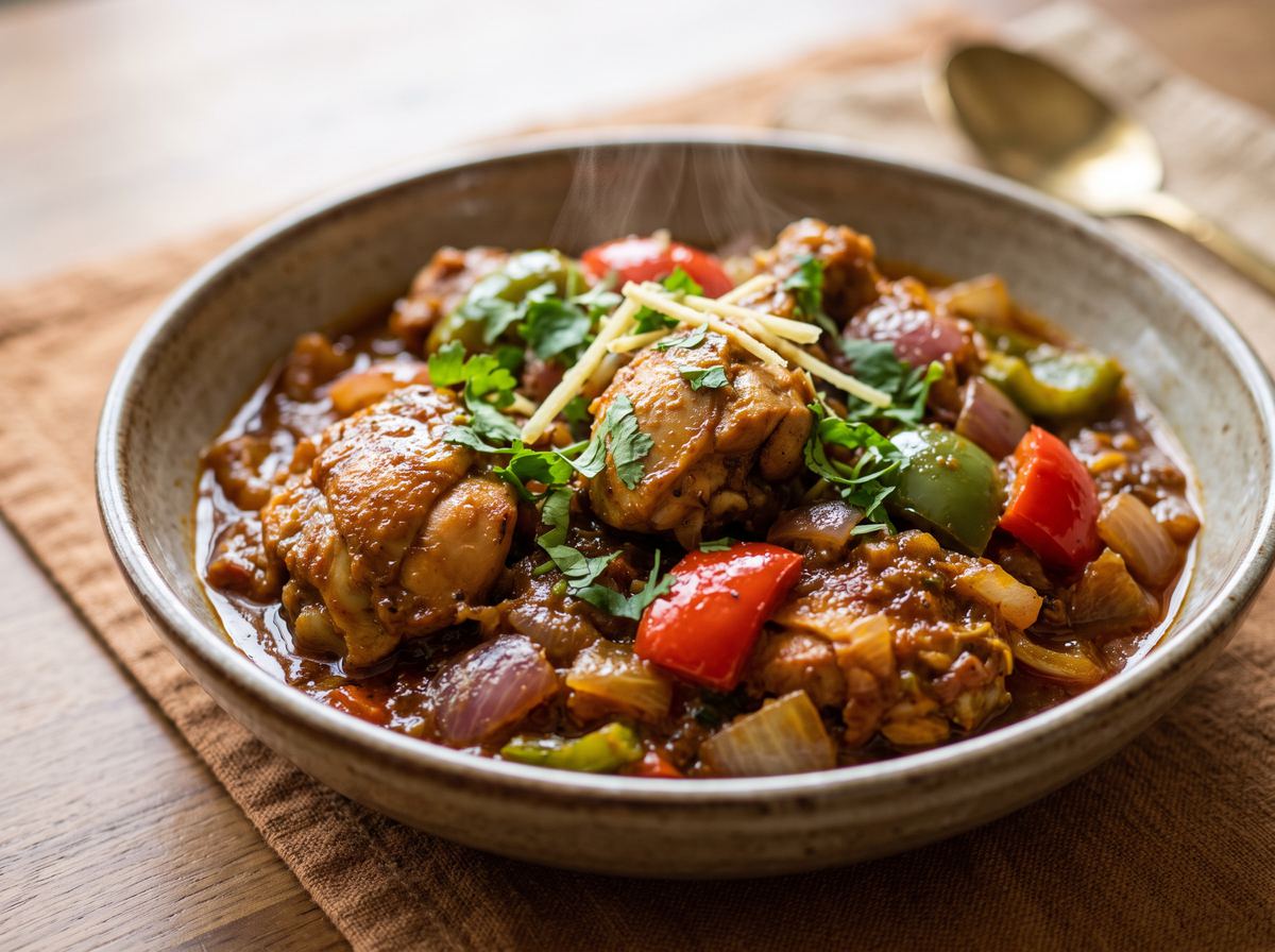 Indian Chicken Sauté
