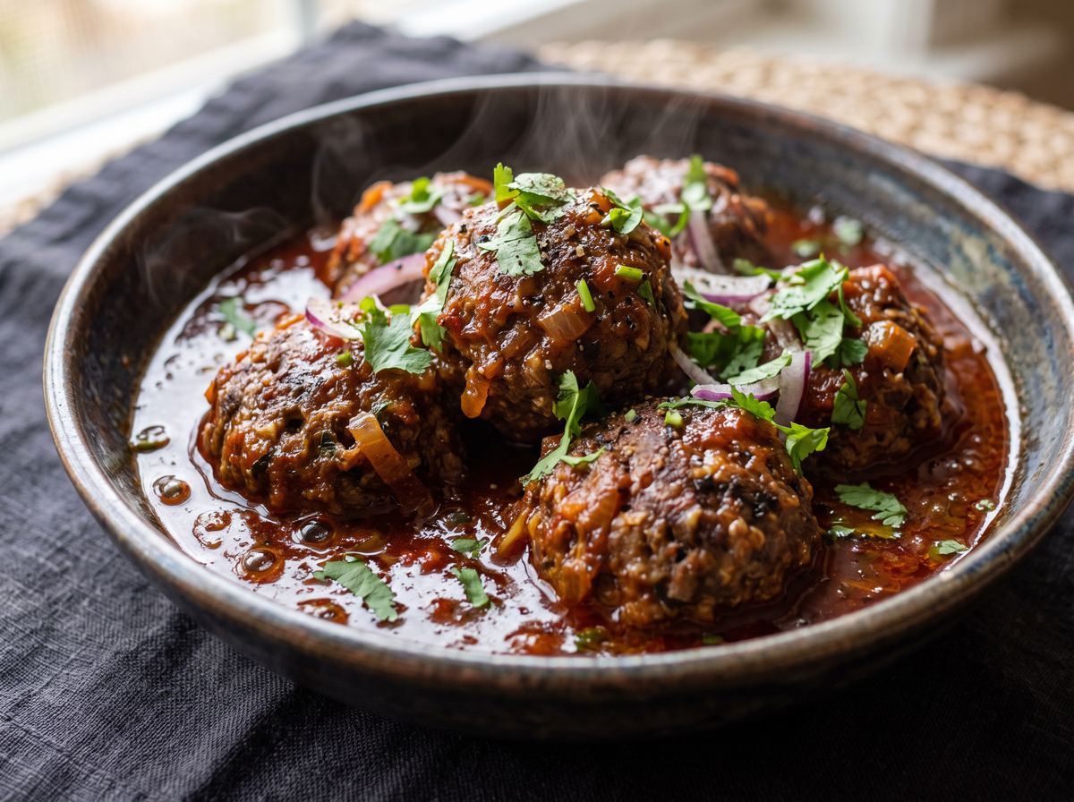 Indian Meatball Pot 3