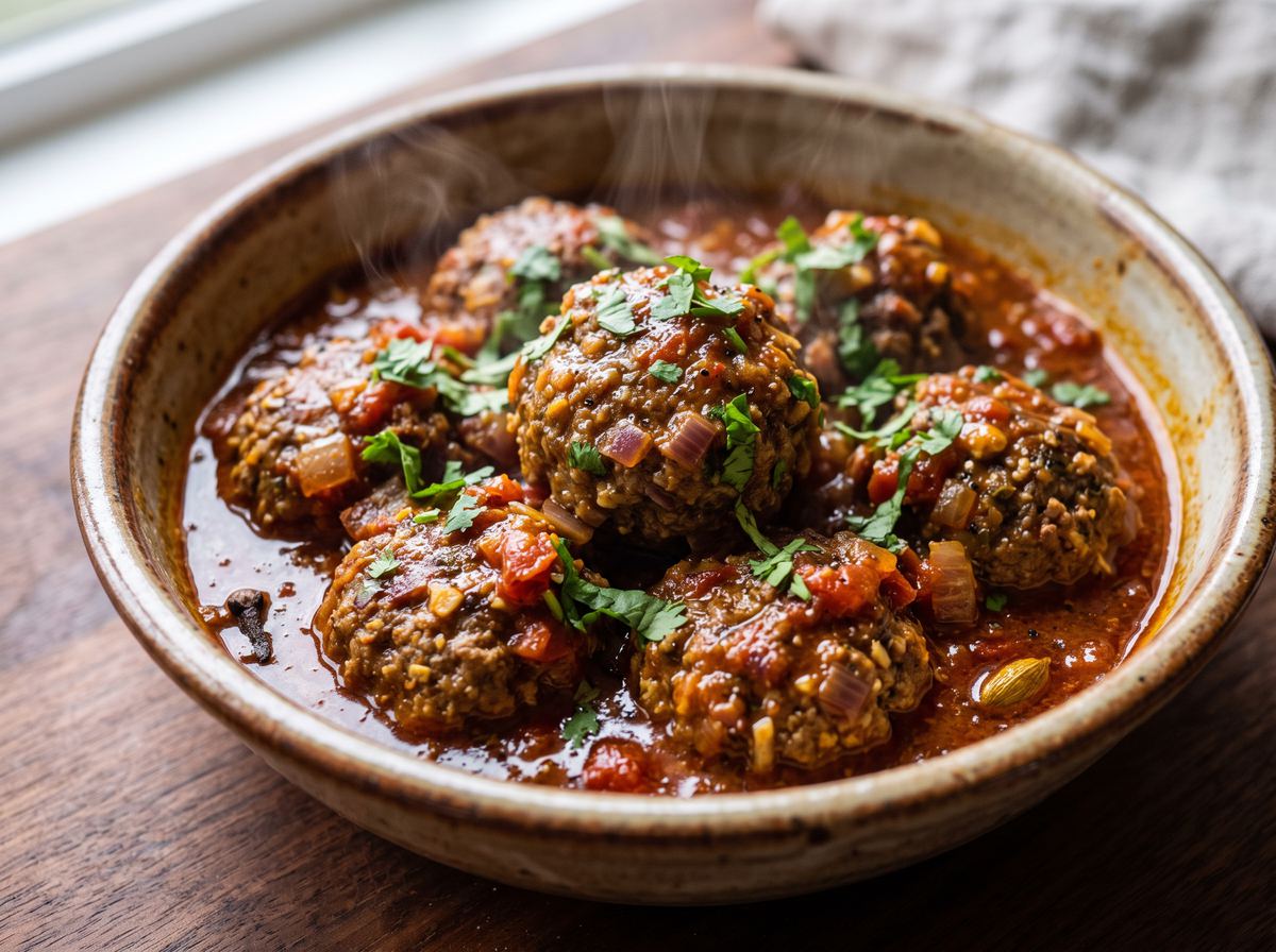 Indian Meatball Pot