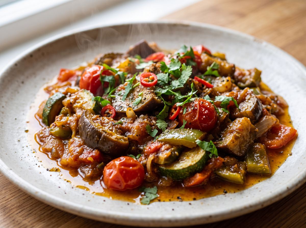 Indian Vegetable Bake