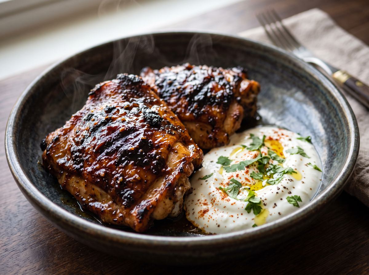 Indonesian Grilled Chicken Thighs