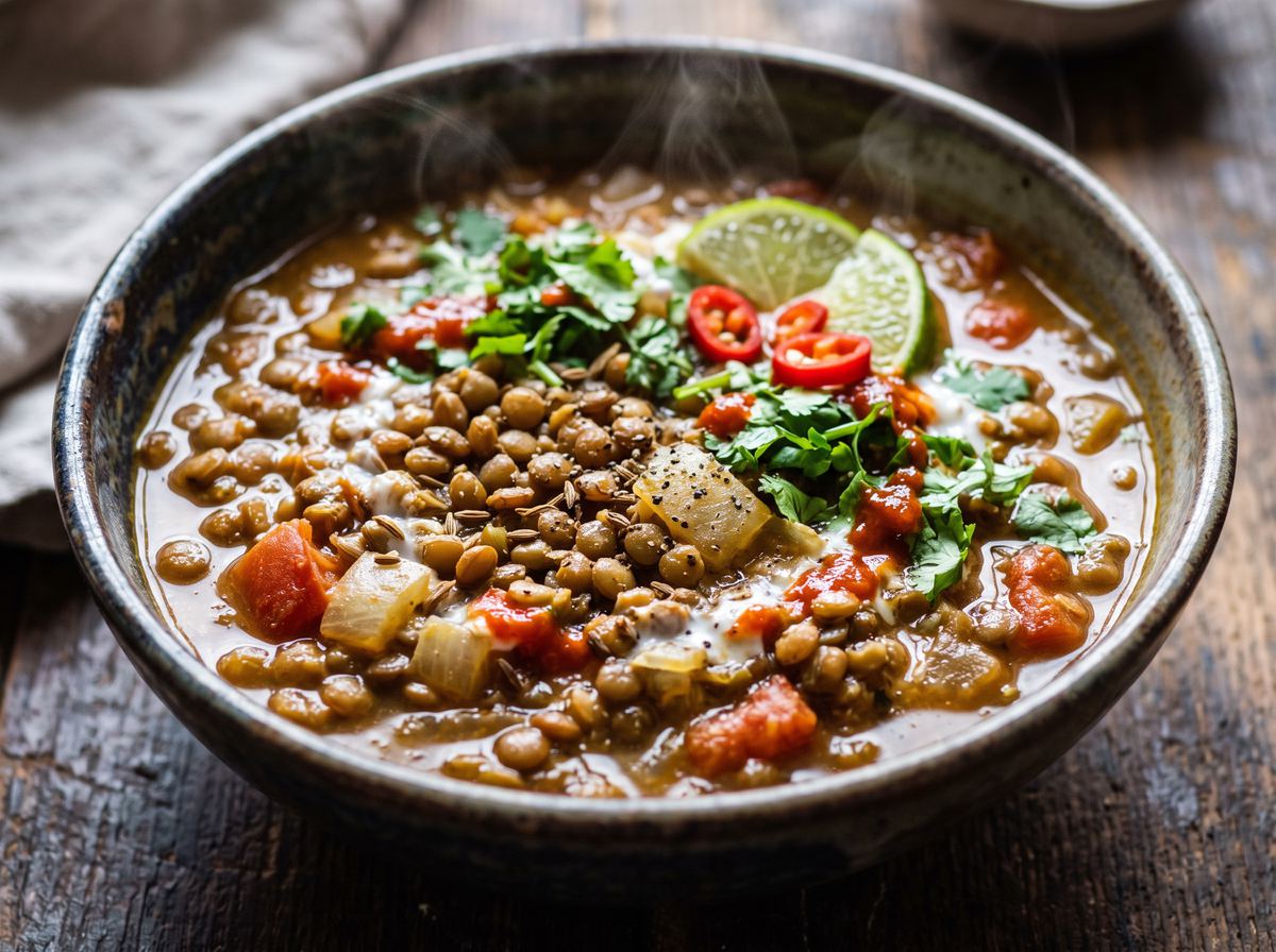 Indonesian Lentil Bowl