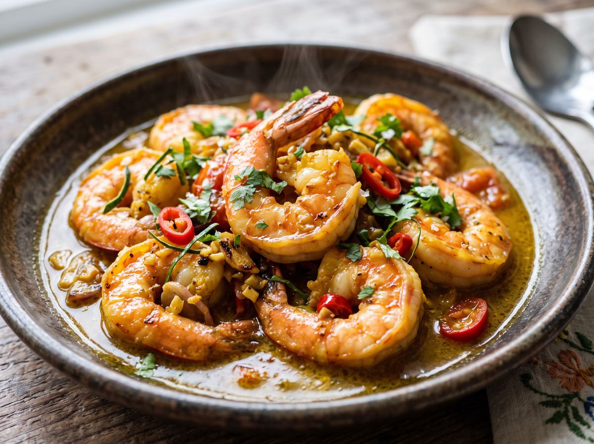 Indonesian Shrimp Pan 2