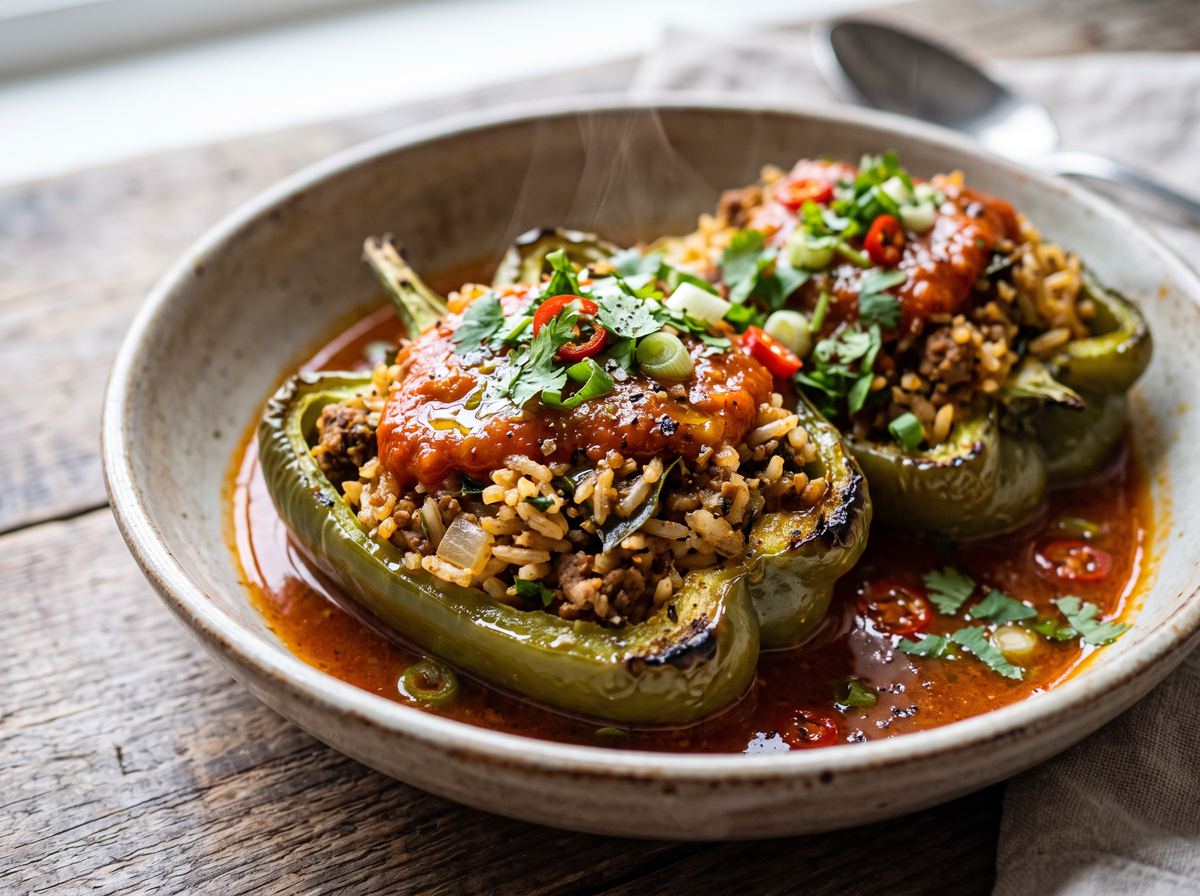 Indonesian Stuffed Peppers 2