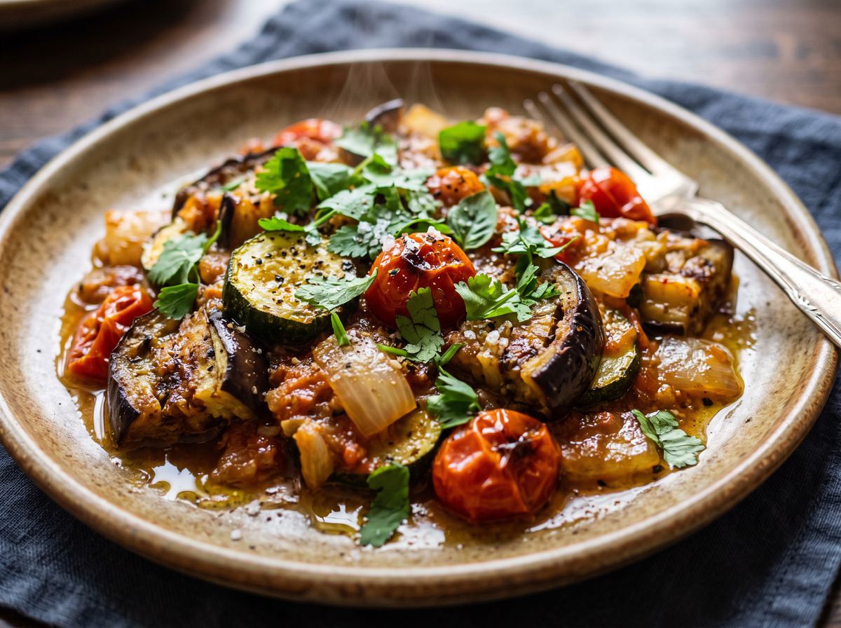 Indonesian Vegetable Bake