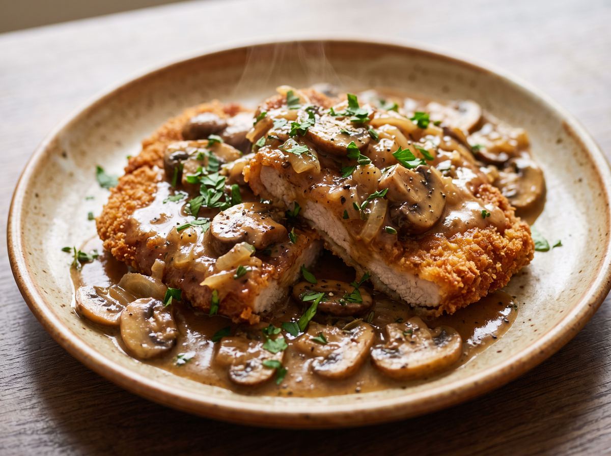Jägerschnitzel
