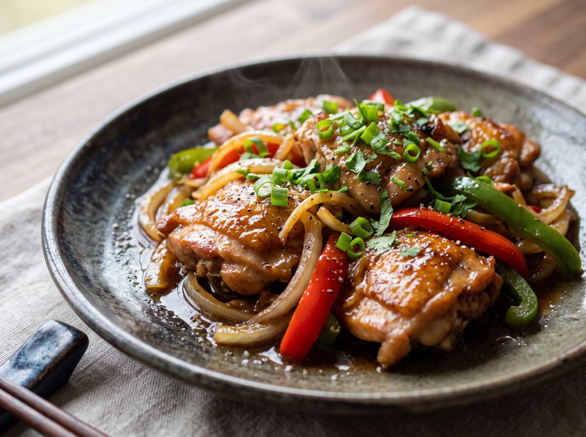 Japanese Chicken Sauté 2
