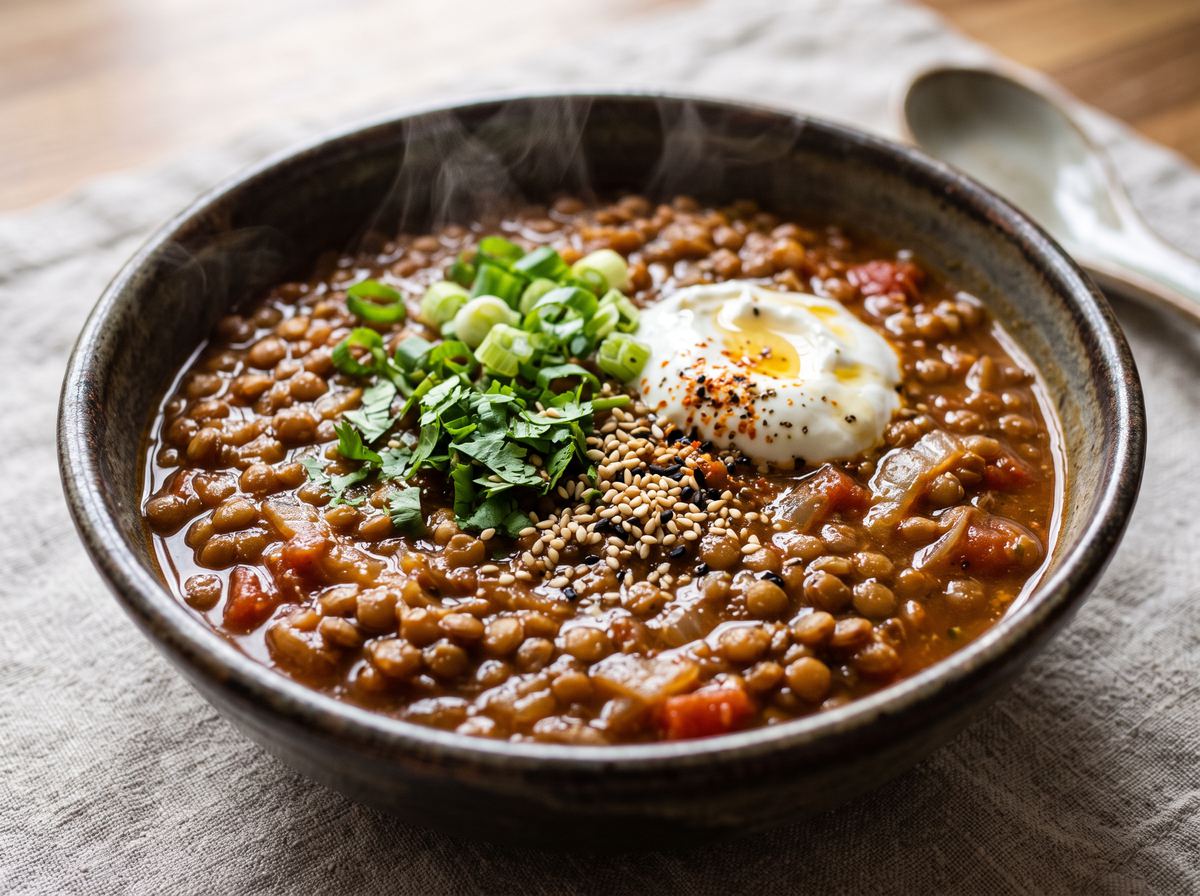 Japanese Lentil Bowl 2