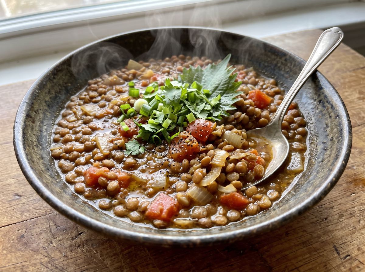 Japanese Lentil Bowl