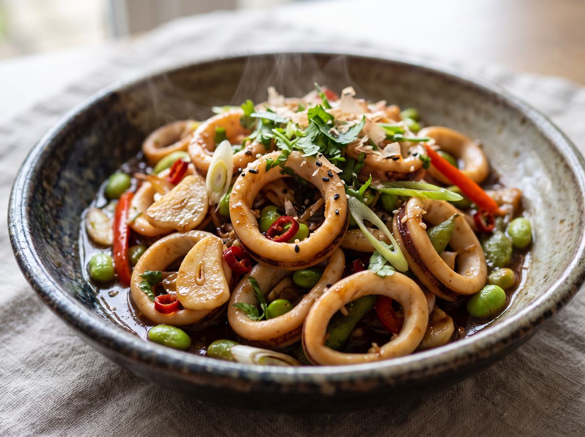 Japanese Squid Stir-Fry 2