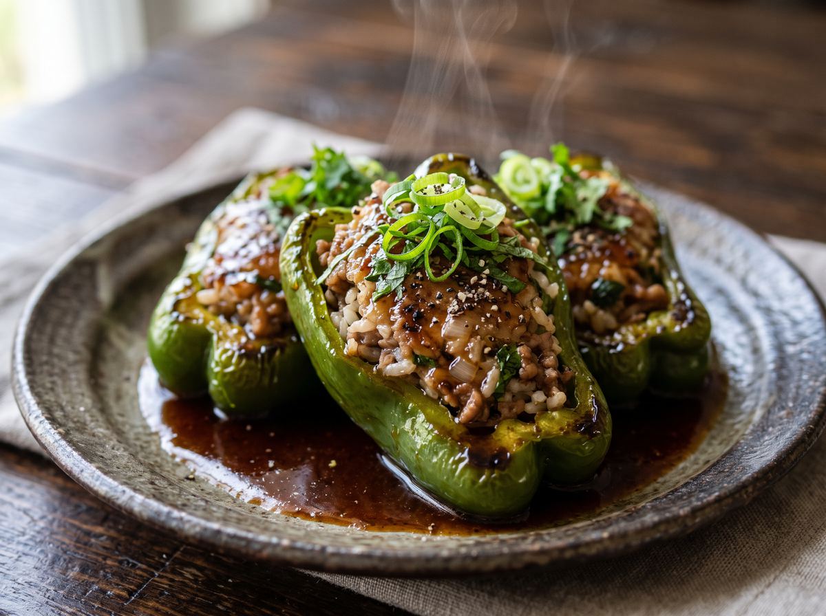 Japanese Stuffed Peppers