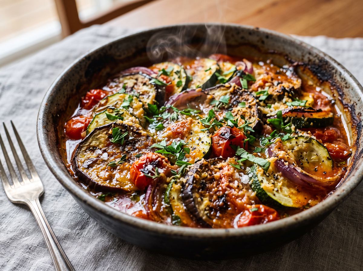 Japanese Vegetable Bake