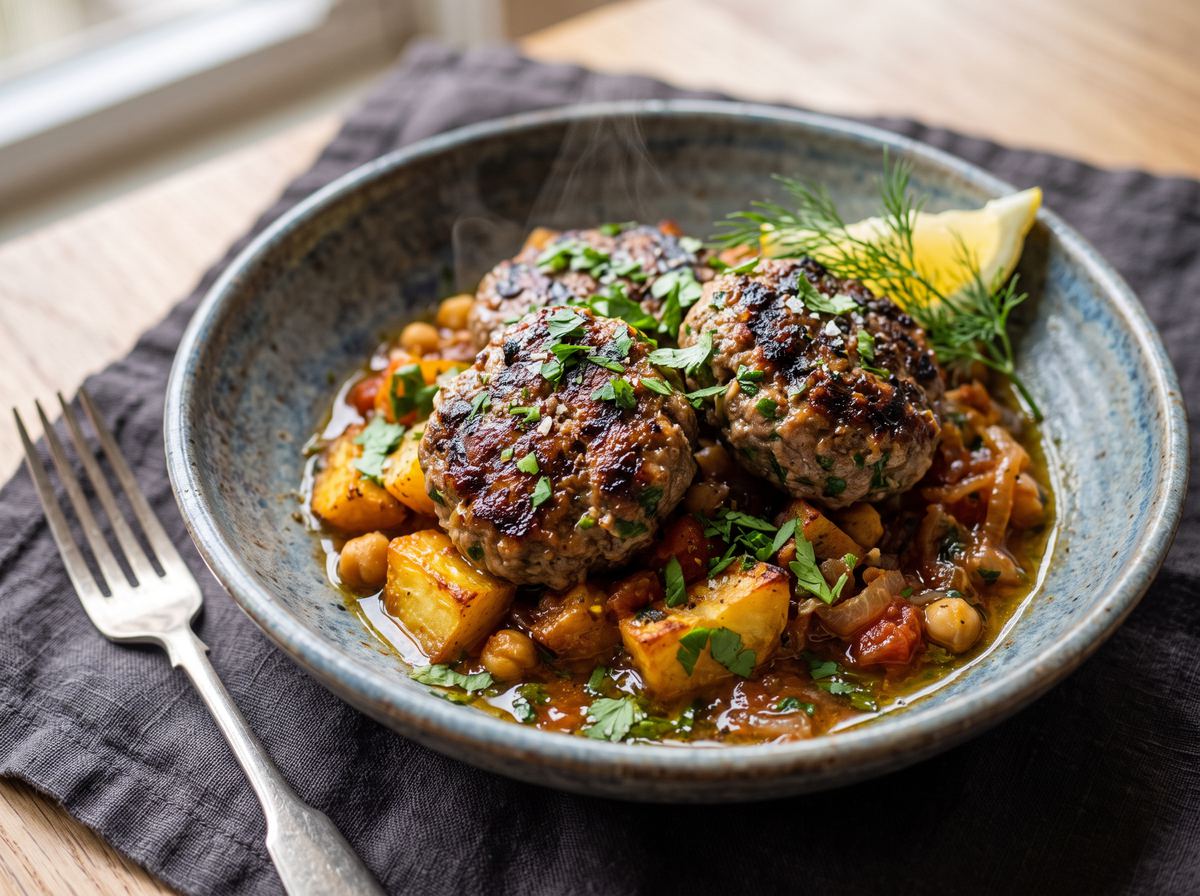 Kefta with Herbs