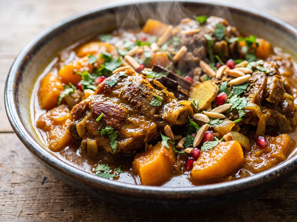 Lamb Tagine with Quince