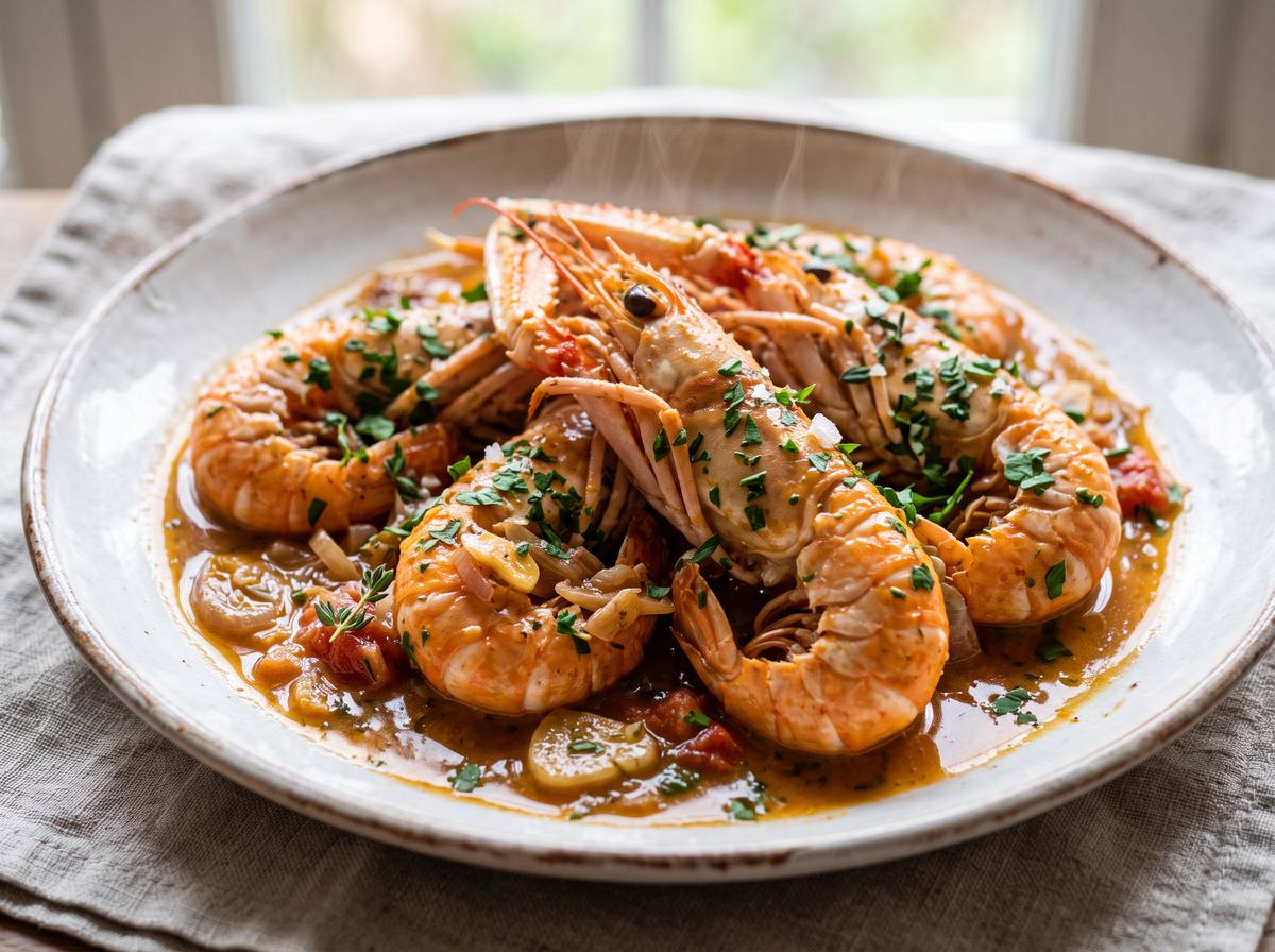 Langoustines à la Provençale