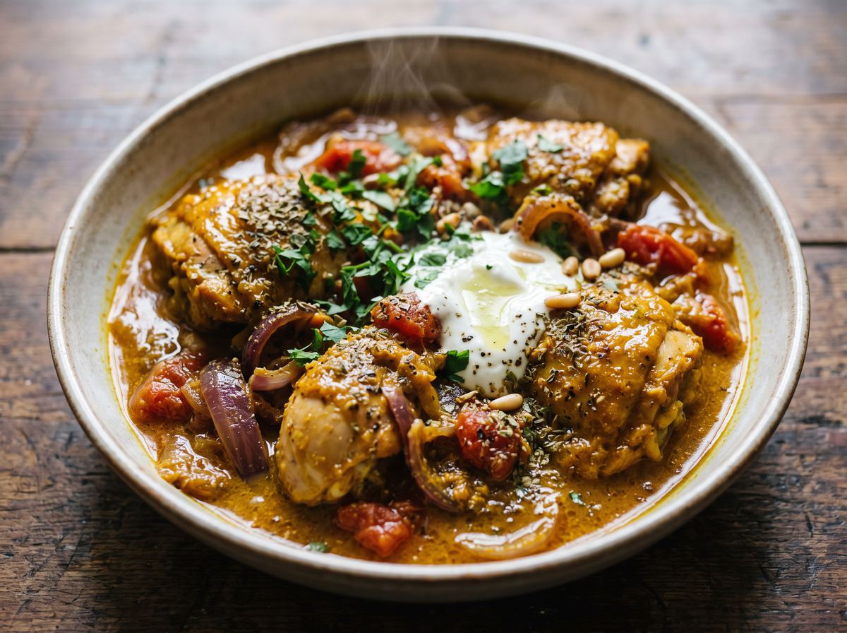 Lebanese Chicken Curry Pot
