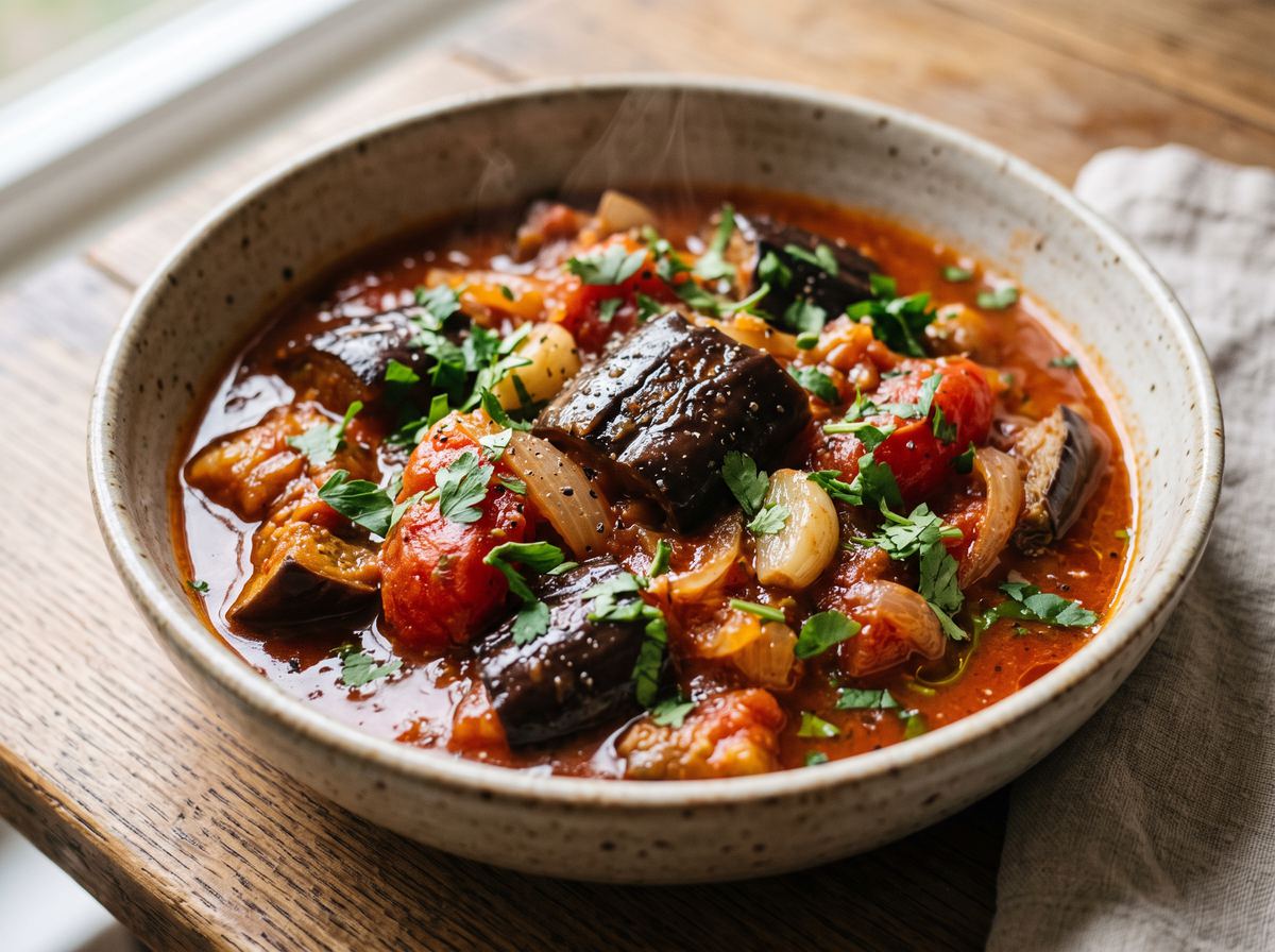 Lebanese Eggplant Stew 2