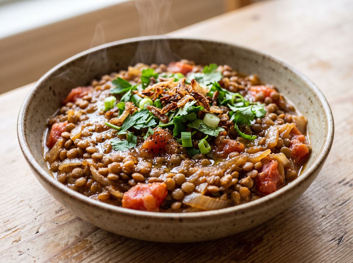 Lebanese Lentil Bowl 2