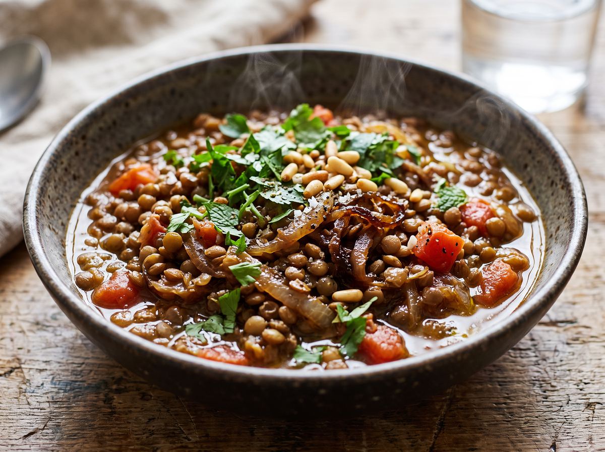 Lebanese Lentil Bowl