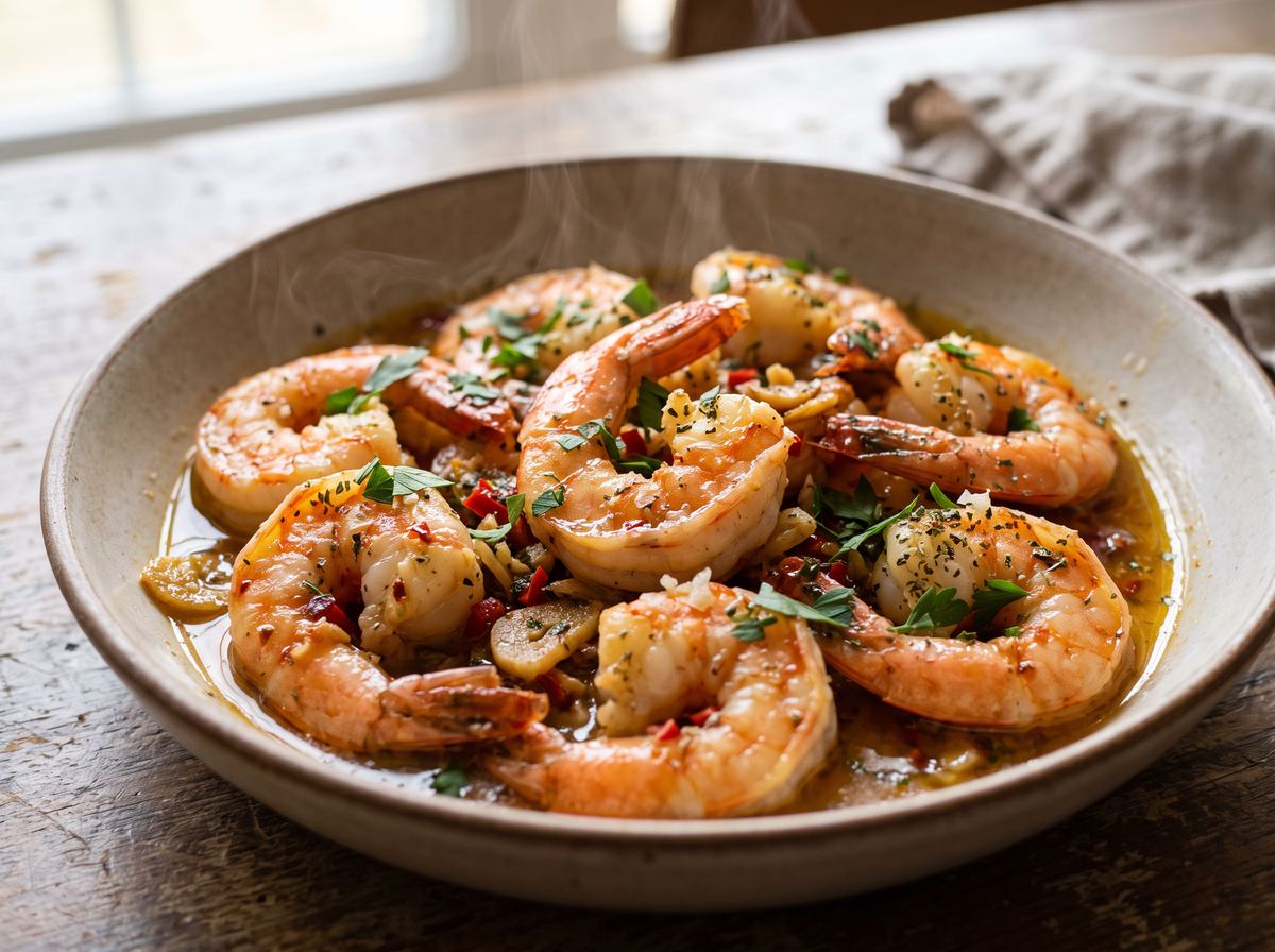 Lebanese Shrimp Pan 2