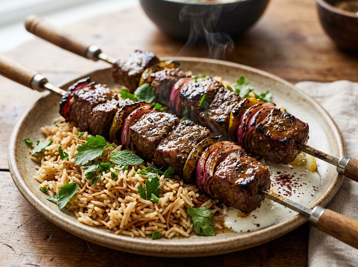 Middle Eastern Beef Skewers 2