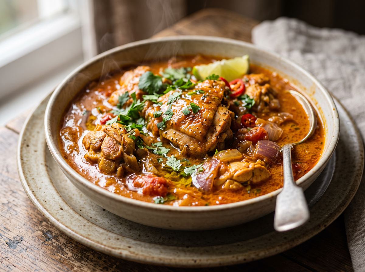 Middle Eastern Chicken Curry Pot 2