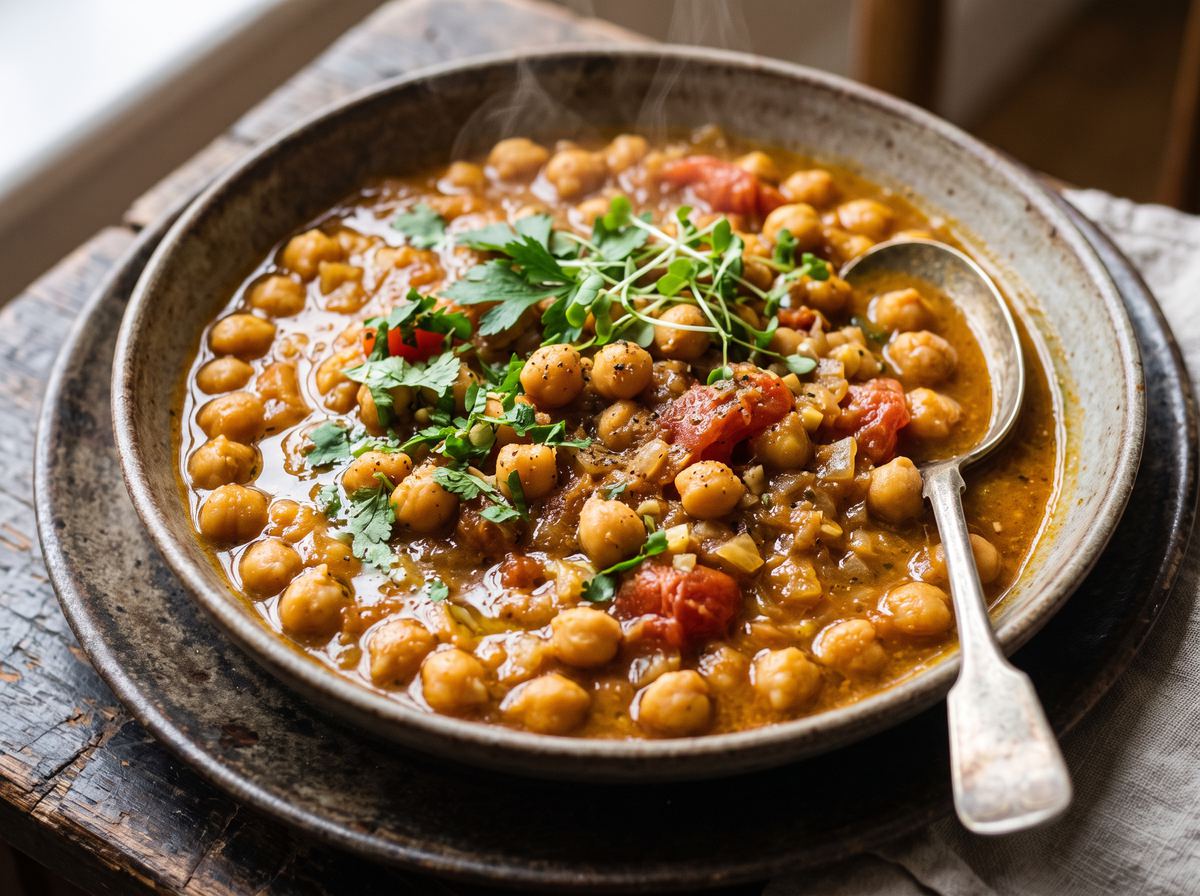 Middle Eastern Chickpea Curry