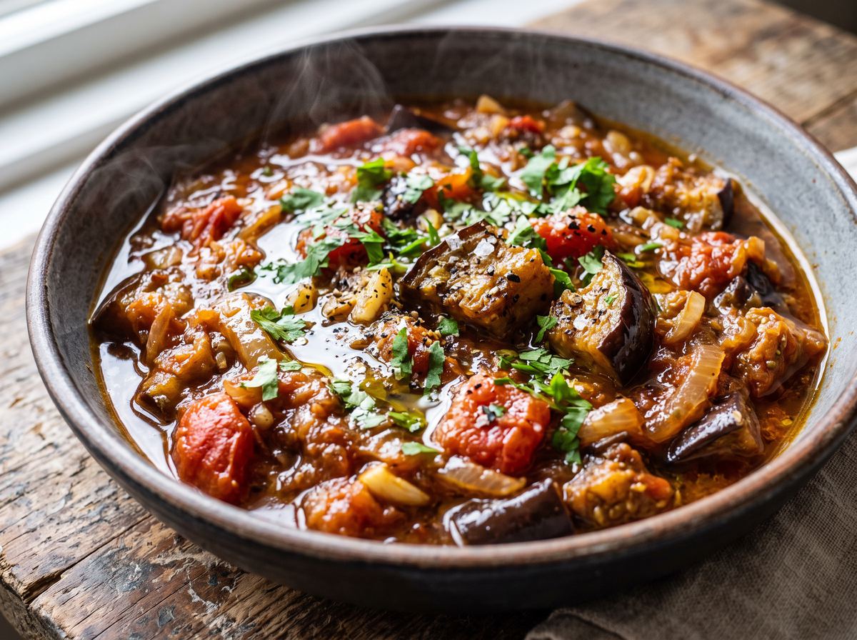 Middle Eastern Eggplant Stew