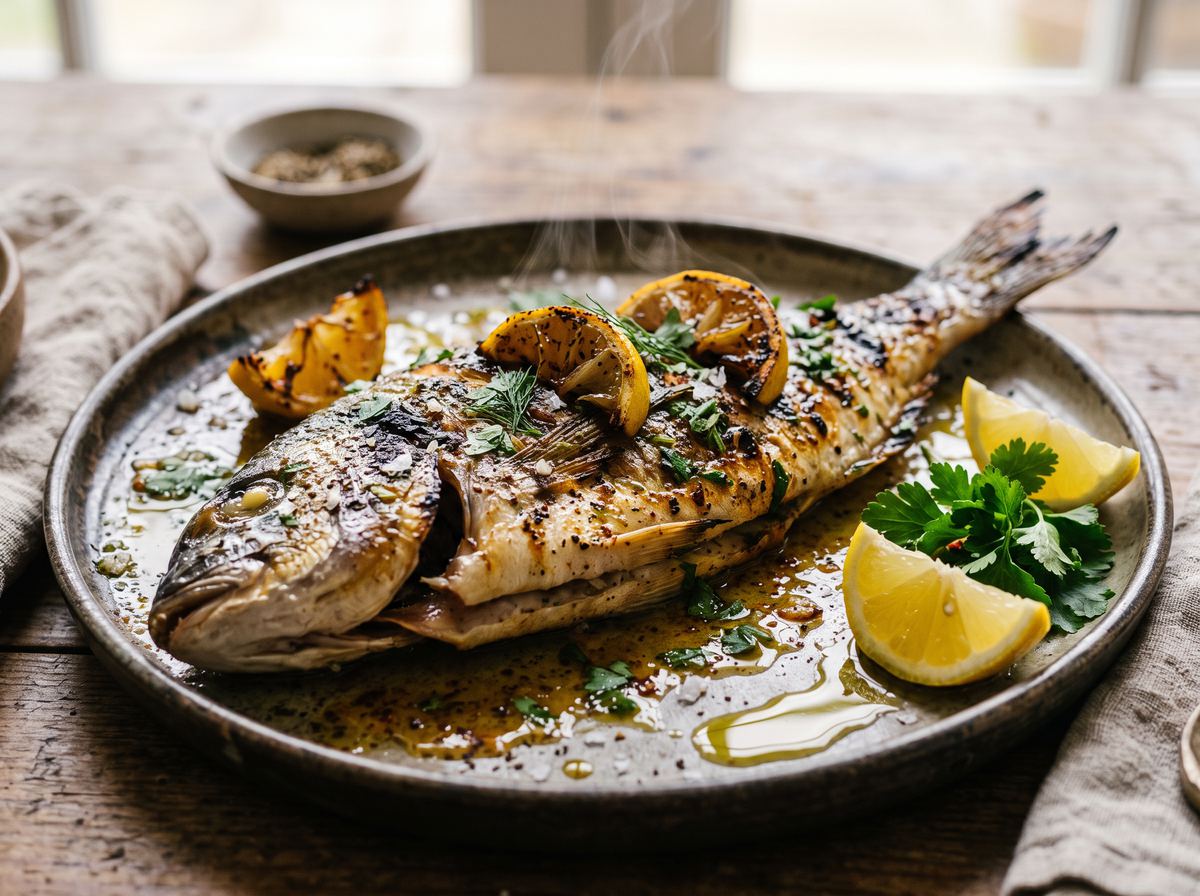 Middle Eastern Fish Grill