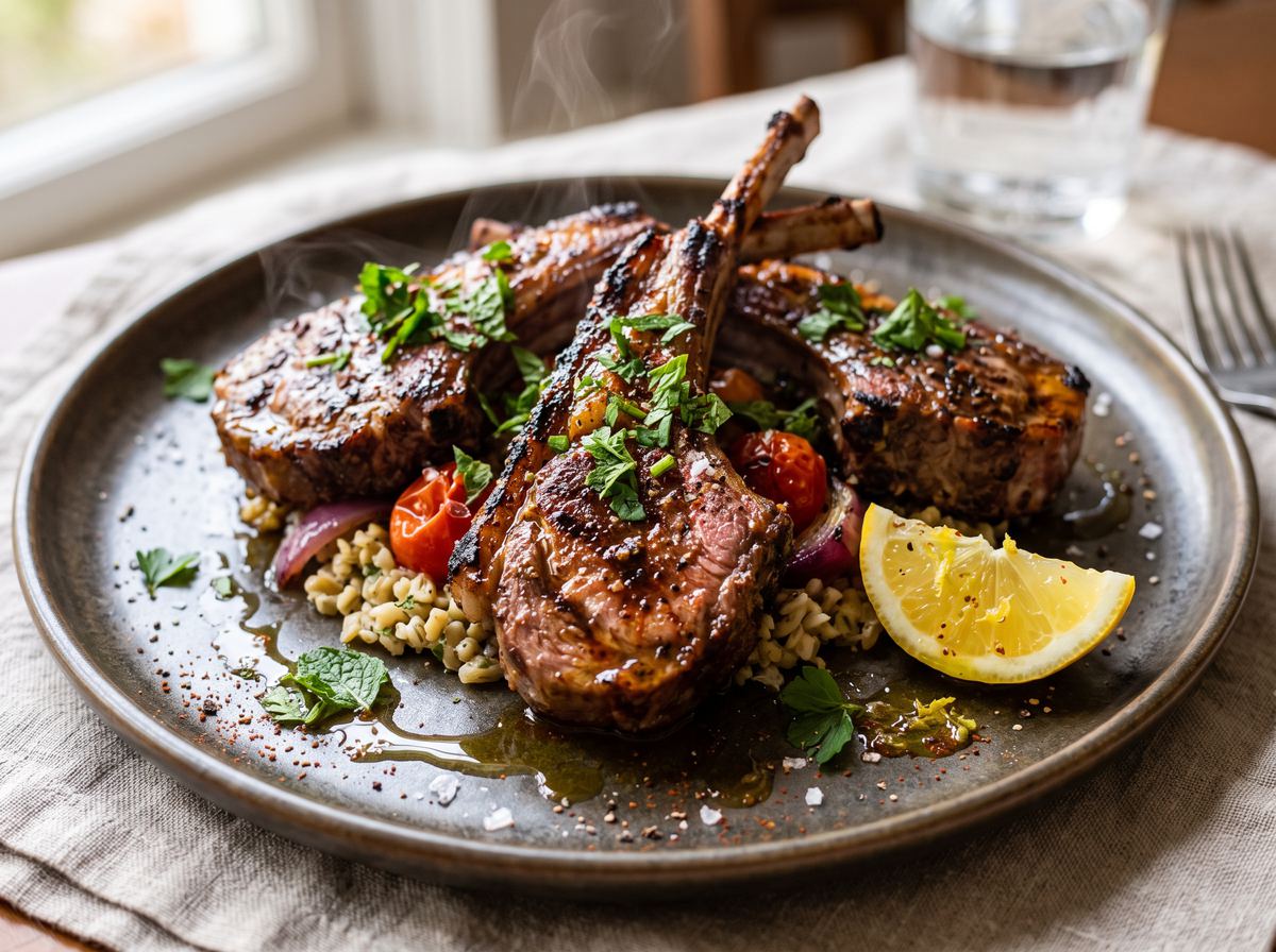 Middle Eastern Lamb Chops 2