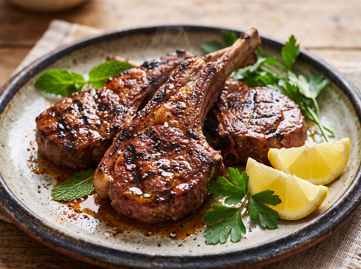 Middle Eastern Lamb Chops
