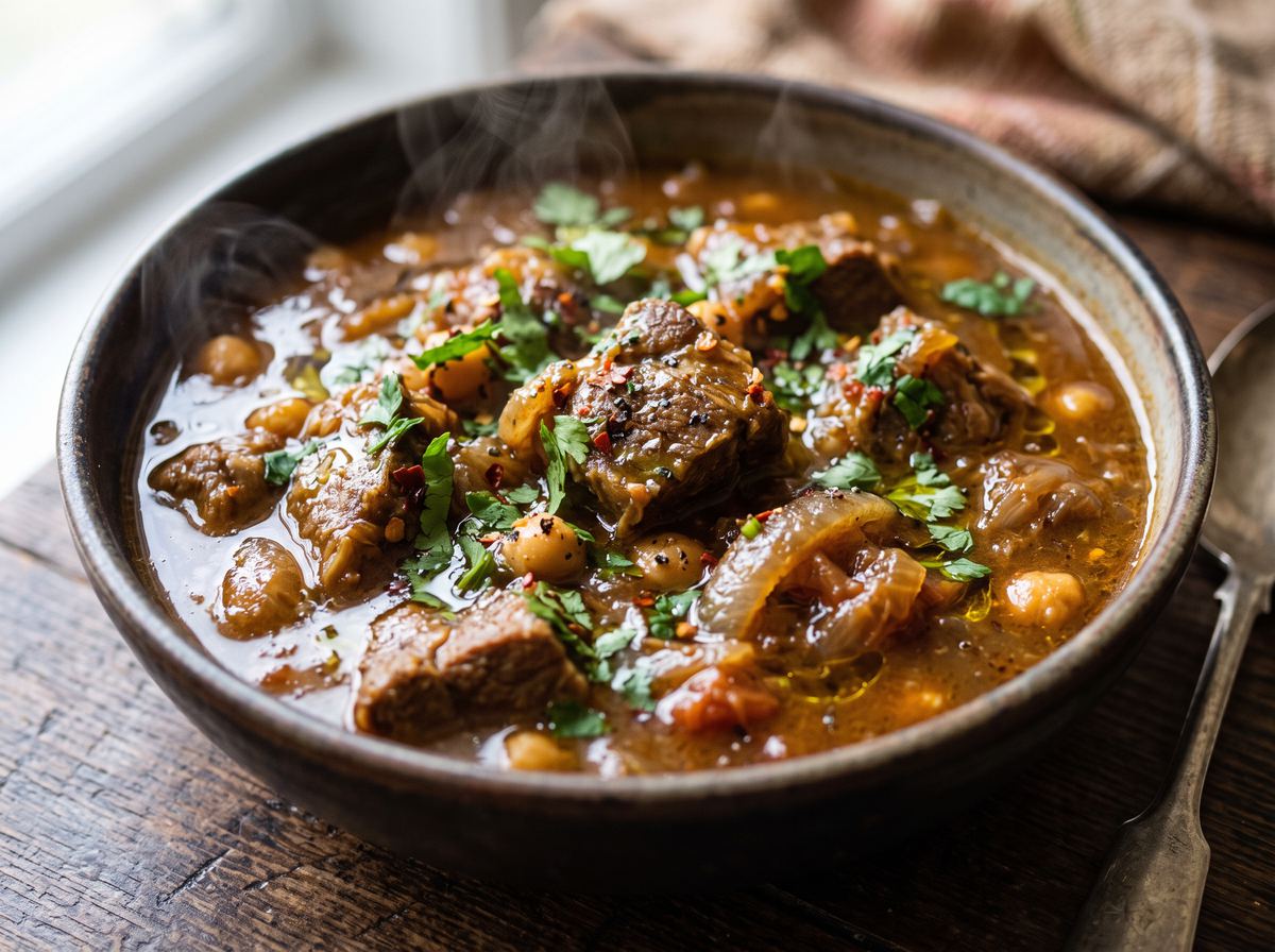 Middle Eastern Lamb Stew