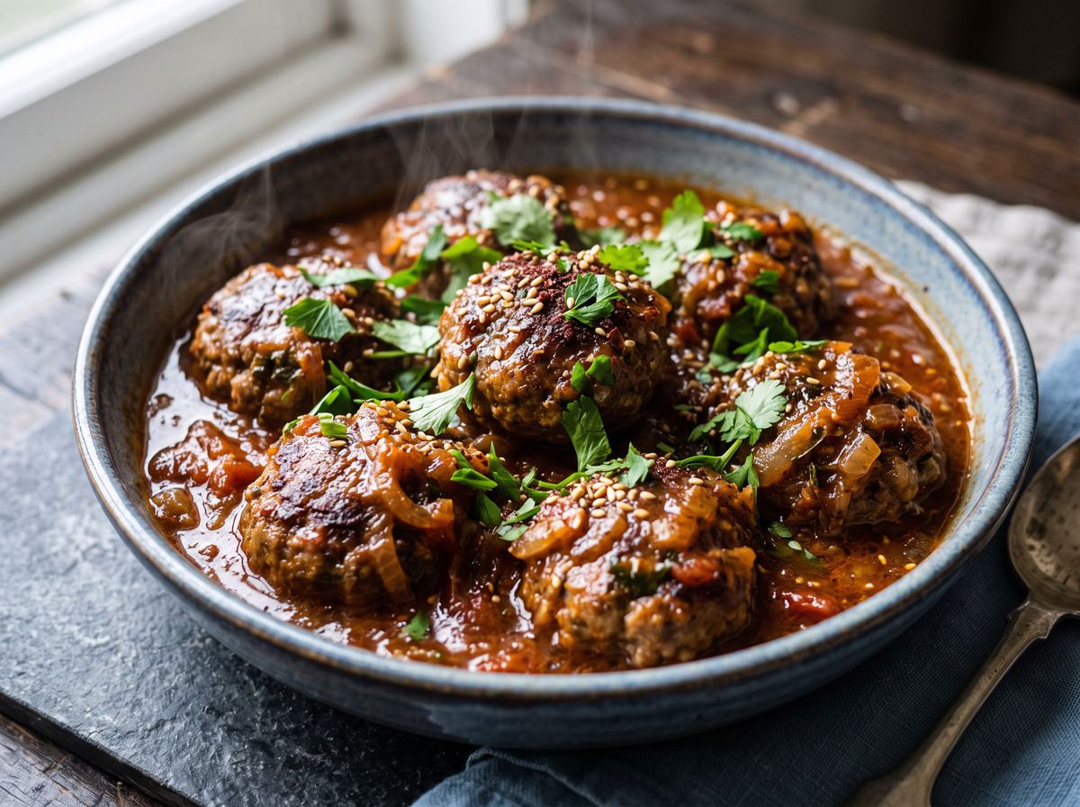 Middle Eastern Meatball Pot 2