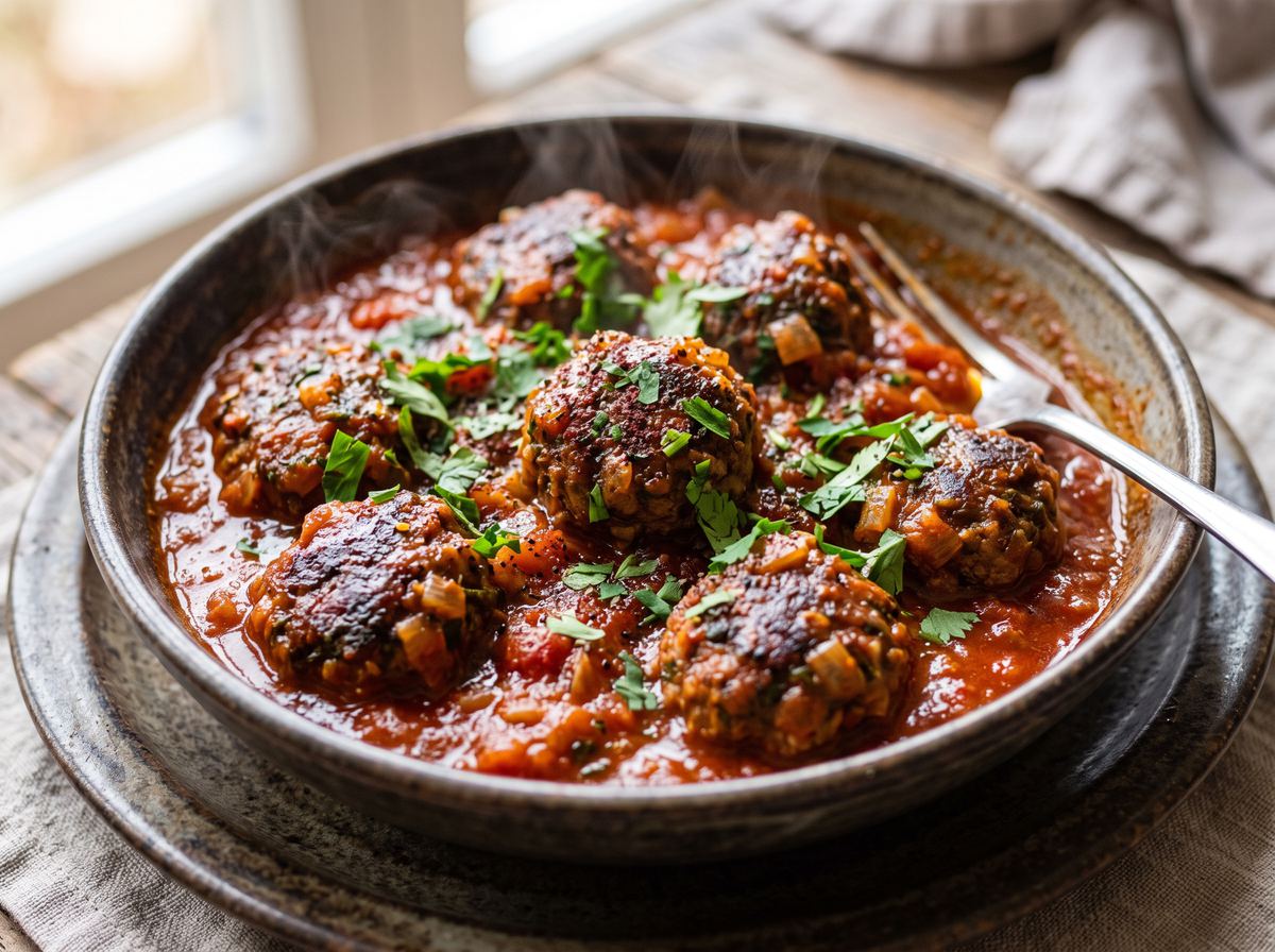 Middle Eastern Meatball Pot 3