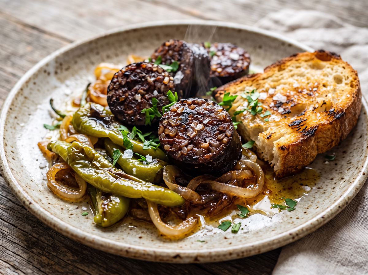 Morcilla de Burgos a la Plancha