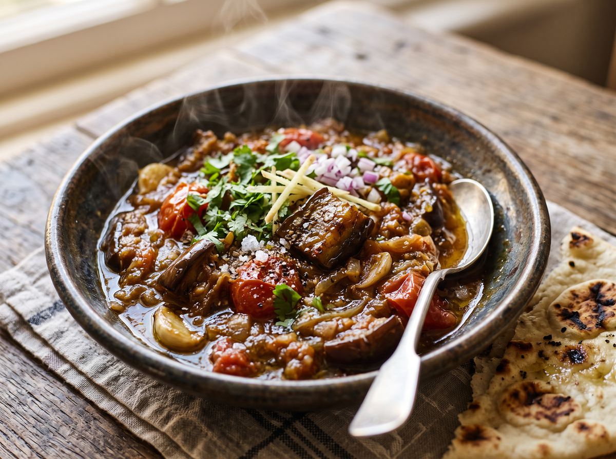 Pakistani Eggplant Stew