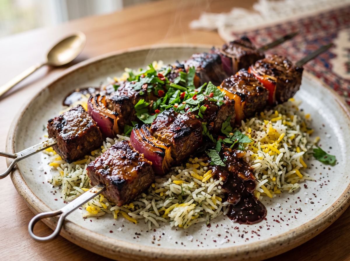 Persian Beef Skewers 3