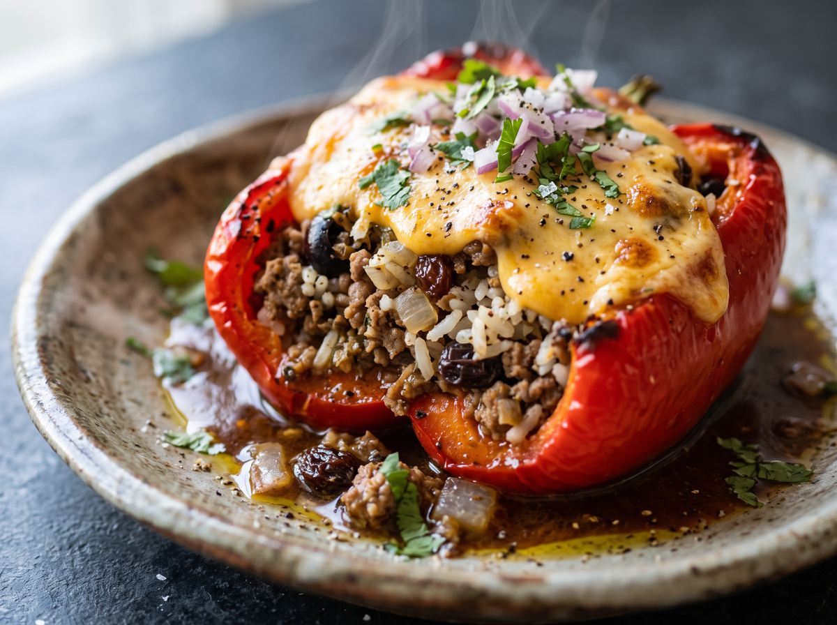 Peruvian Stuffed Peppers