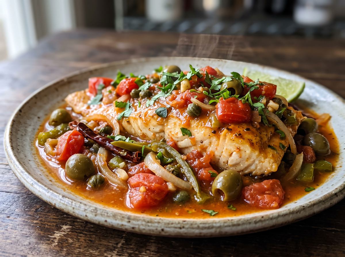 Pescado a la Veracruzana