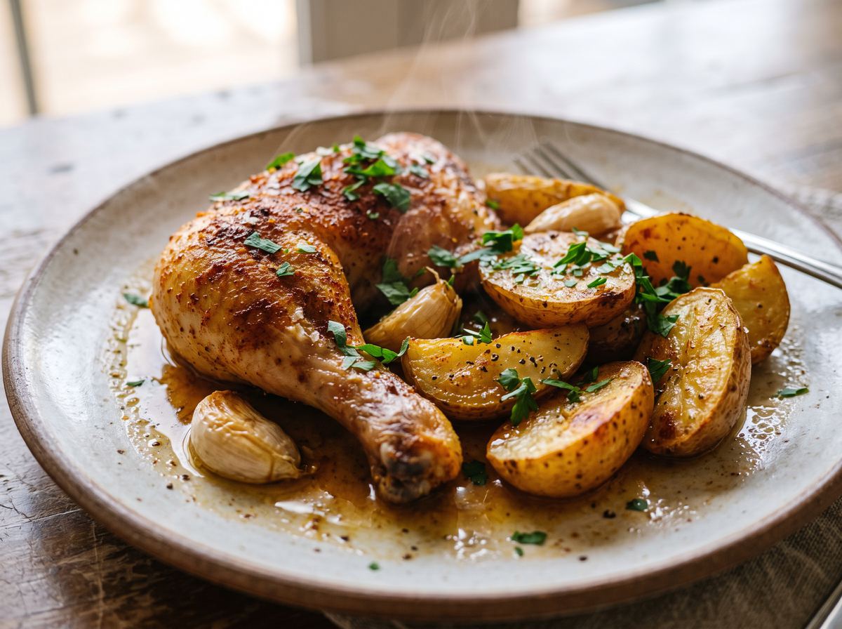 Pollo al Horno con Papas