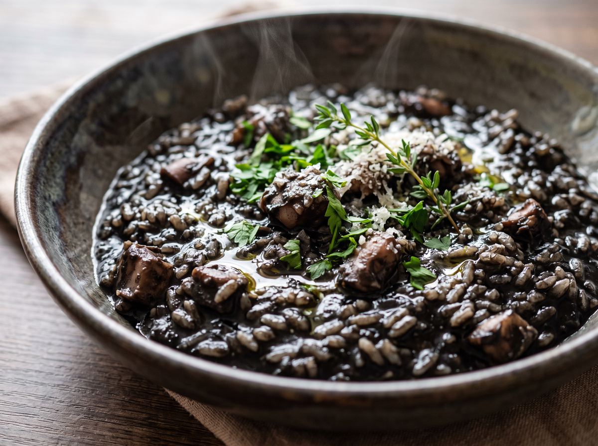 Risotto al Nero di Seppia