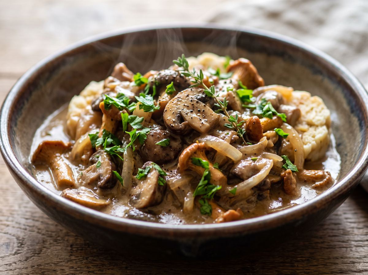 Schwammerlragout