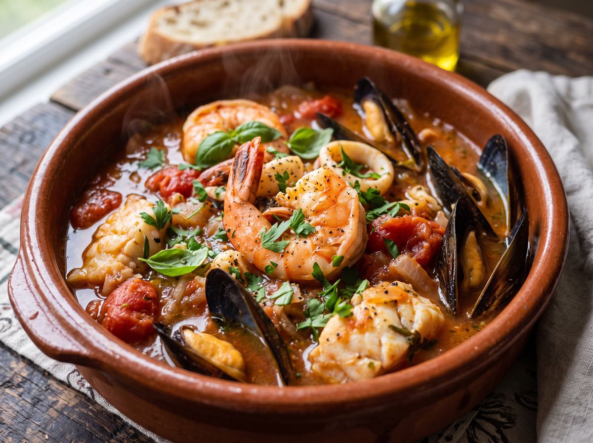 Seafood & Tomato Stew