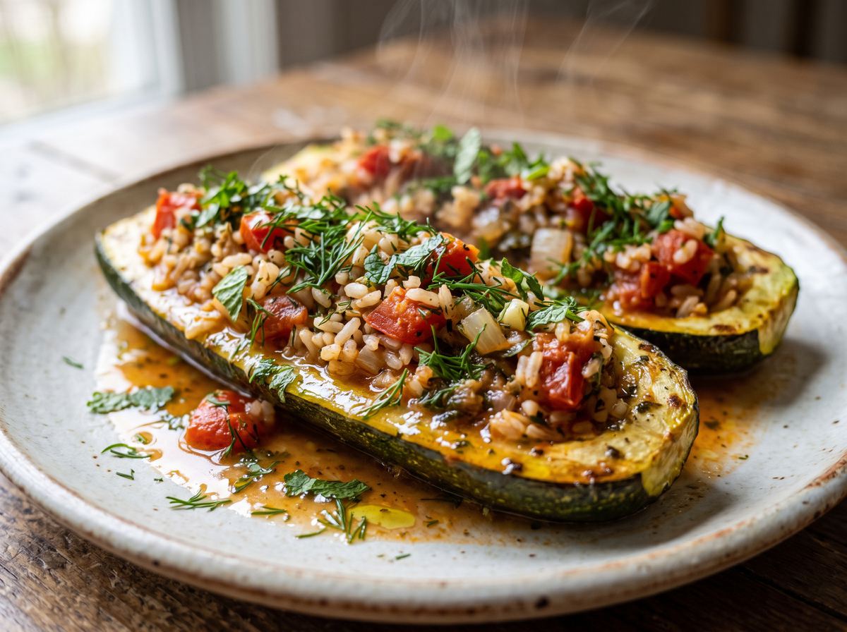 Stuffed Zucchini