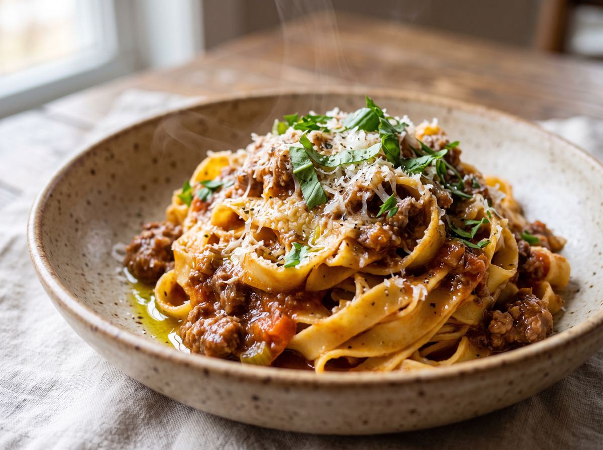 Tagliatelle al Ragù Bolognese