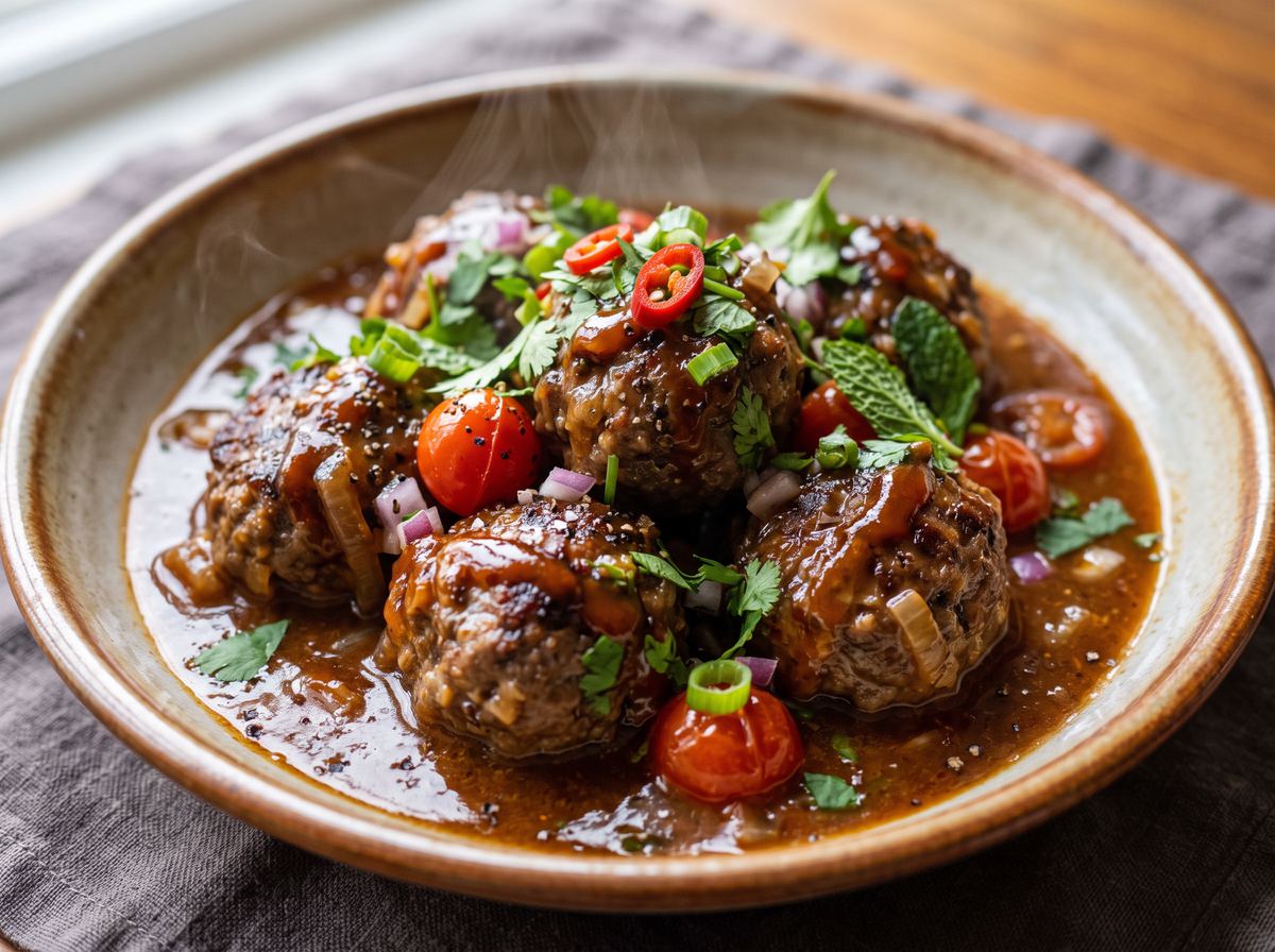 Thai Meatball Pot 2